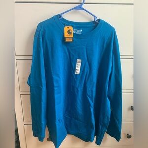 Women’s CARHARTT Long Sleeve Heavyweight
Loose Fit Logo Sleeve T-Shirt. Size XXL